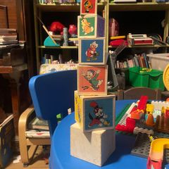 Vintage Disney Stacking blocks
