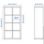 KALLAX Shelving 2 x Storage Units Image 3