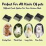 SALE | Dog Clippers, Rechargeable Low Noise Cordless Pet Clippers, with 4 Guide Combs and Cleaning Brush Nail Kits Image 3