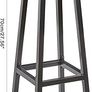NEW SALE | Set of 2 Bar Stools, Tall Breakfast Bar Stools with Footrest for Kitchen, Industrial Bar Chairs for Party Room Image 4