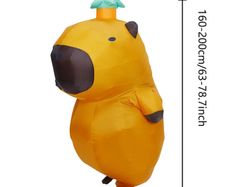 Inflatable Full-Body Capybara Costume