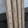 4 Rustic Wood Beams,Sanded & Cleaned .3.5ft Image 5