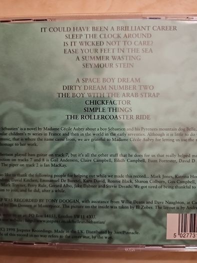 Belle And Sebastian 6 CD Lot