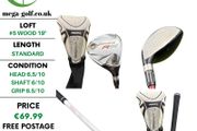 Taylormade R9 #5 Wood 19 Degree / Motore 70 Stiff