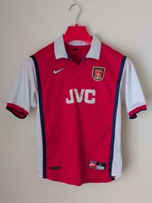 Genuine Original Arsenal Home Shirt 1998/1999 - Boy's Large