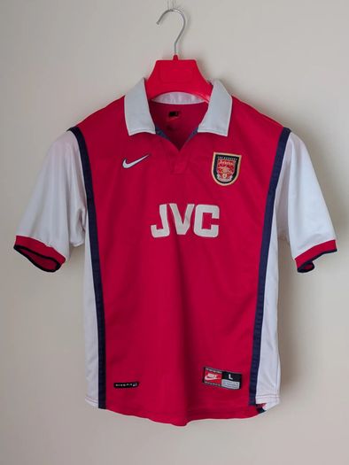 Genuine Original Arsenal Home Shirt 1998/1999 - Boy's Large