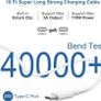 96W USB C Charger, for MacBook Pro 16, 15, 14, 13 inch 2024, 2023, 2022, 2021, M3 M2 M1, for MacBook Air, Compatible with all USB-C laptop, iPad, Equipped with 6.6ft 5A cable. Image 6