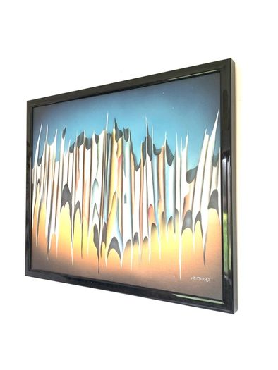 Abstract Signed original Painting