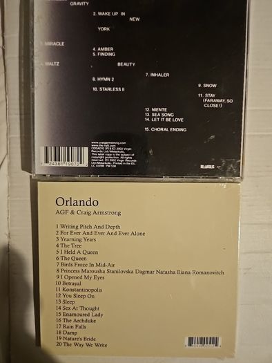 Craig Armstrong CD Collection: As If To Nothing / AGF &  Craig Armstrong - Orlando. New CD.