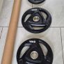 brand new olympic tri grip weight set Image 4