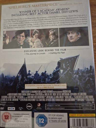Lincoln.Daniel Day-Lewis