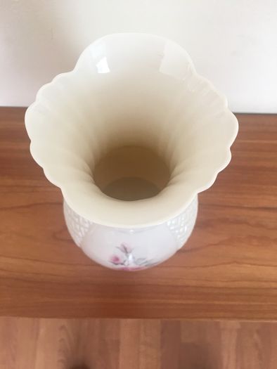 Vase - Donegal China (8inches) with 'Happy Birthday' on the front.
