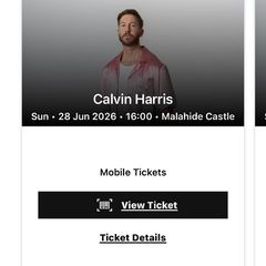 Calvin harris tickets