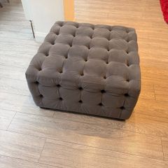 Grey Foot Stool