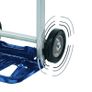90 Folding Sack Truck | 90 kg Capacity Aluminium Framed Folding Trolley On Wheels | Folding Hand Truck With Extendable Handle, Multicolor Image 2