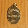 Vintage Lot Of 2 Enamel Catholic Religious Medal/ Pendant Of The Holy Mary. Image 5
