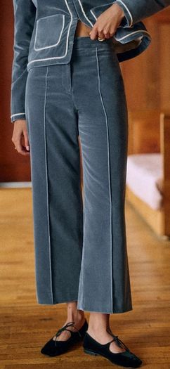 Sezane Trousers Uk 10 New with Tags