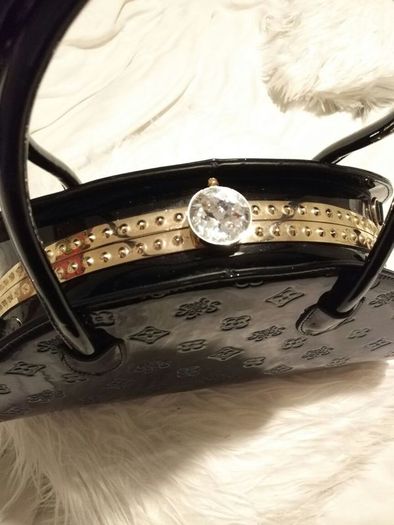 Brand new large black bag