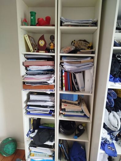 book shelves
