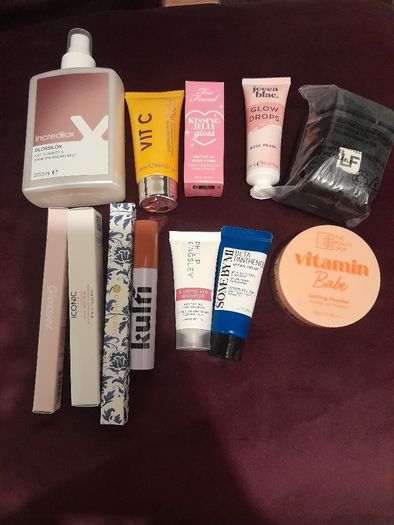 make up and hair product bundle