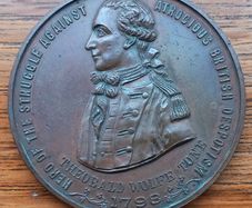 Theobald Wolfe Tone bronze medallions