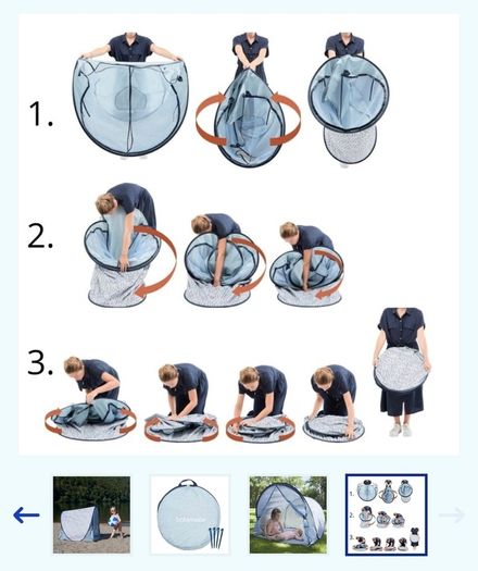 Babymoov Anti-UV Tent 50+ Factor UV Protection