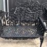 Pair Cast Iron Garden Seats Image 3