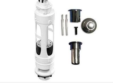 Roca A822502100 Porcelain Cistern Universal Flush Mechanism Double Valve