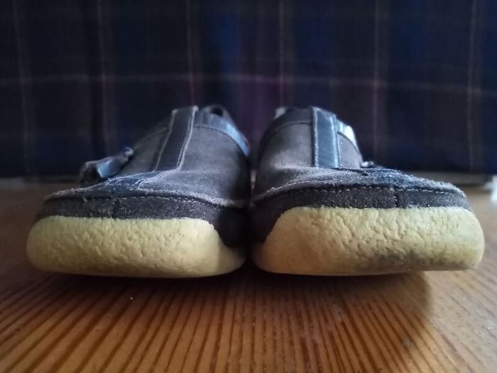 Clark's casual suede loafers brown 4 37