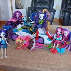 My Little Pony Equestria Girls Toy Bundle with DJ Pon3 Convertible