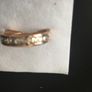 Rose Gold Cz Titanium Steel Wedding Ring Image 5