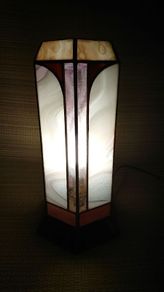 Stained glass lamp