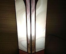 Stained glass lamp