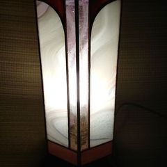 Stained glass lamp