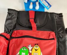 New M&M's collectables backpack and toy
