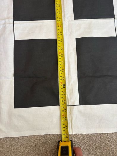 Vintage Flag of Cornwall Tea Towel