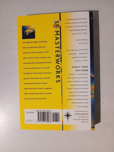 Rendezvous With Rama by Arthur C. Clarke