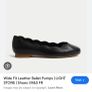 Marks and spencer wide fit leather ballet pumps size  4.5 Image 7