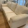 9 foot long cream sofa Image 9