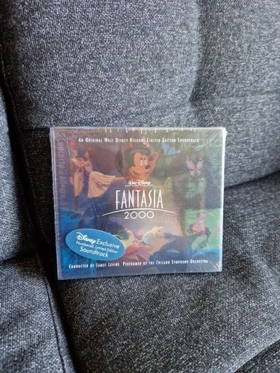 Disney Fantasia 2000 Limited Edition soundtrack CD (free shipping)