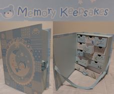 Baby,s Memory Keepsakes Storage Box,