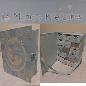 Baby,s Memory Keepsakes Storage Box,