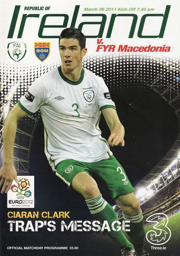 2011 Republic of Ireland v Macedonia - 2012 Euro Qualifier Programme