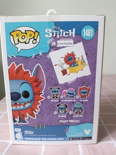 Funko Pop Disney Stitch as Simba 1461