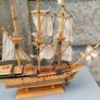 Collection of Vintage Model Ships Image 8