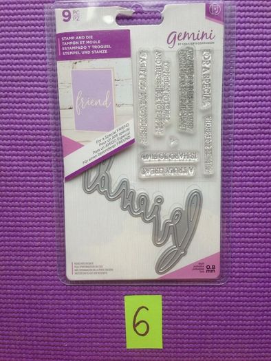 Metal dies, stamps and embossing folders