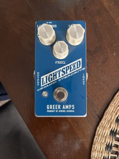 Lightspeed Overdrive Greer Amps