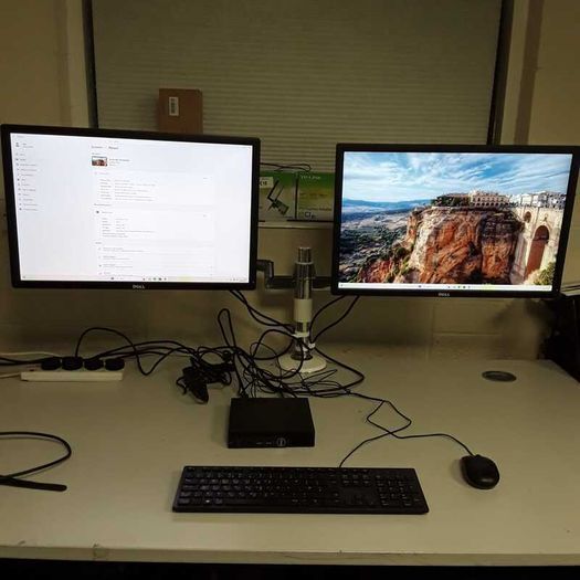 Dual Monitors And Mini Pc Setup For Sale in Greenhills, Dublin from ...