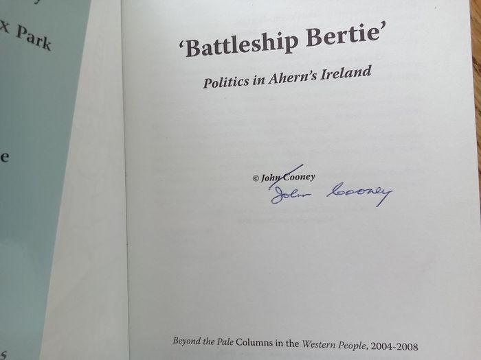 book Battleship Bertie signed by author