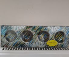 Large Vincenza Collection Glass Tealight Candle Holder